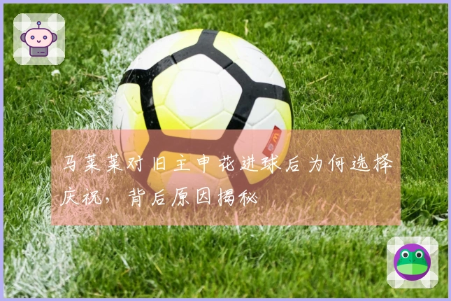 马莱莱对旧主申花进球后为何选择庆祝，背后原因揭秘